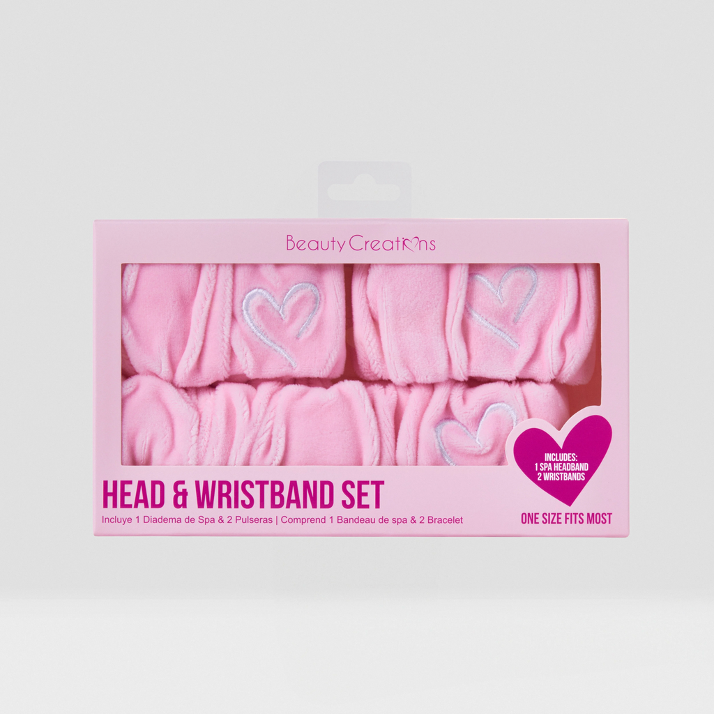 Conjunto de diadema y muñequera