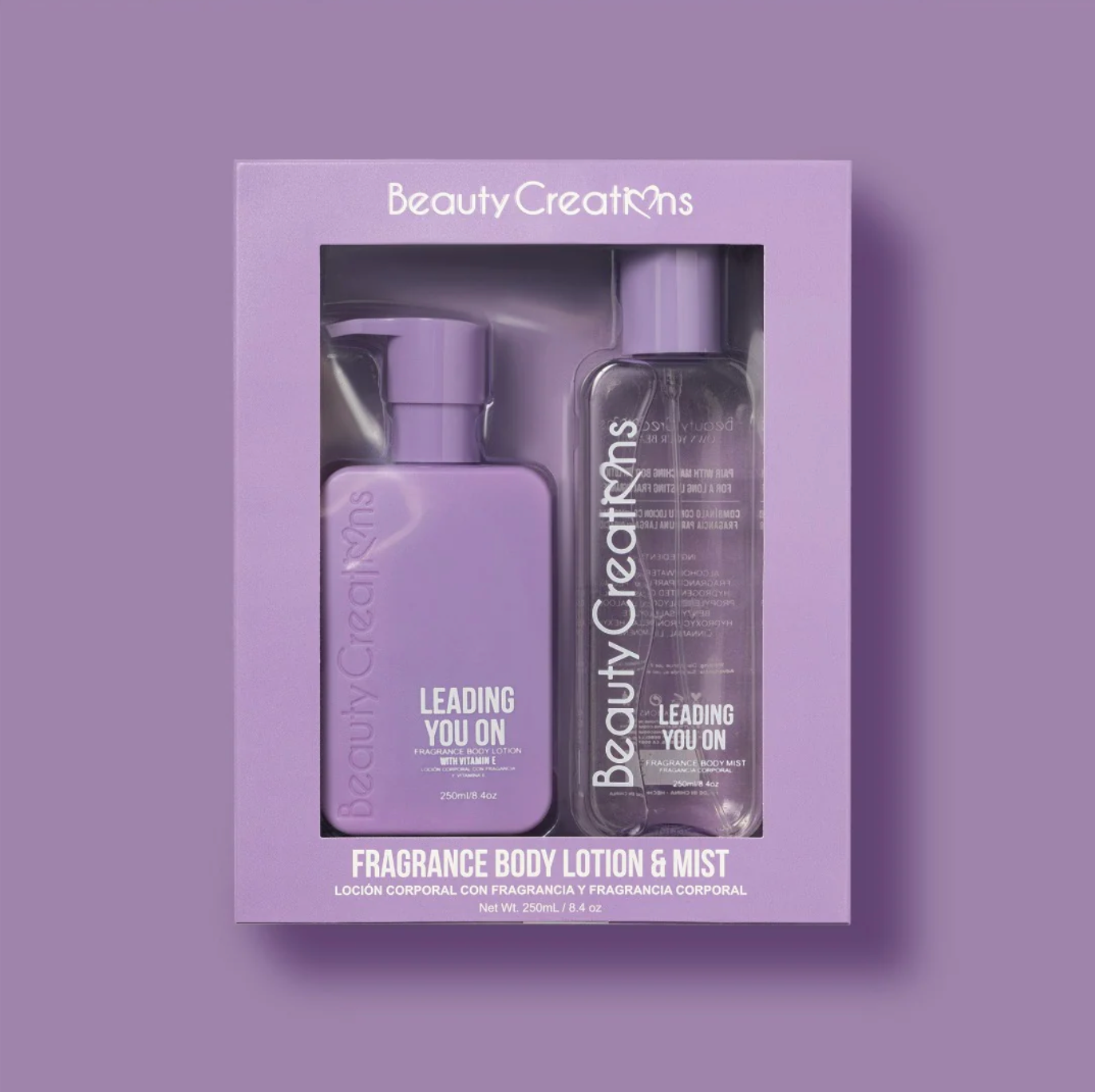 LOTION AND FRAGRANCE SET | Beauty Creations Chile