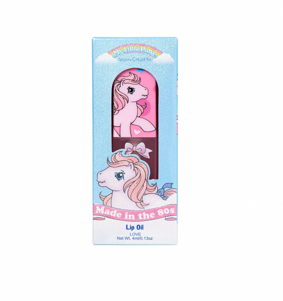 Lip Oil "Made in the 80s: Happiness" de Beauty Creations x My Little Pony