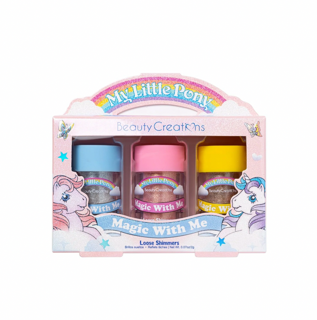 Set de brillos sueltos "Magic With Me" de Beauty Creations x My Little Pony