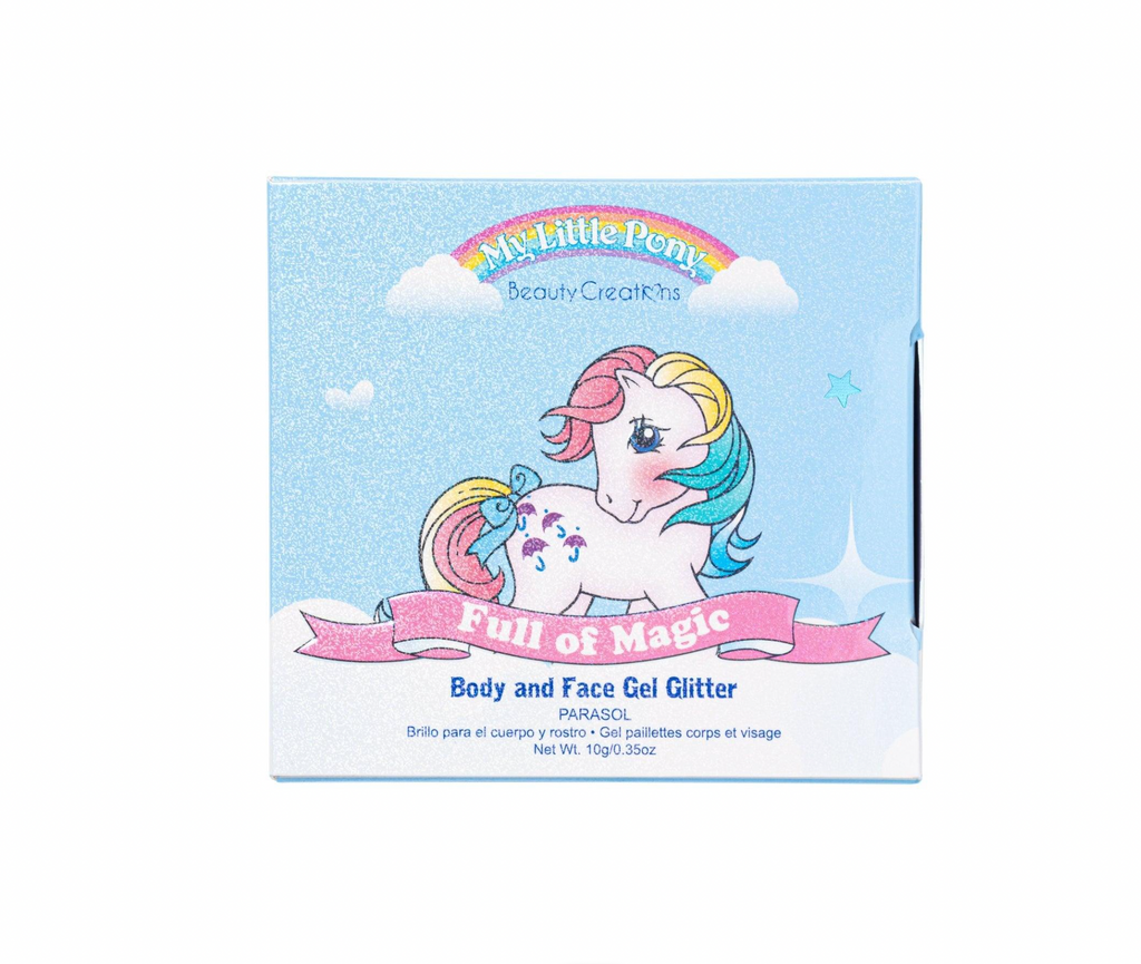 Gel con glitter para rostro y cuerpo "Full of Magic" de Beauty Creations x My Little Pony