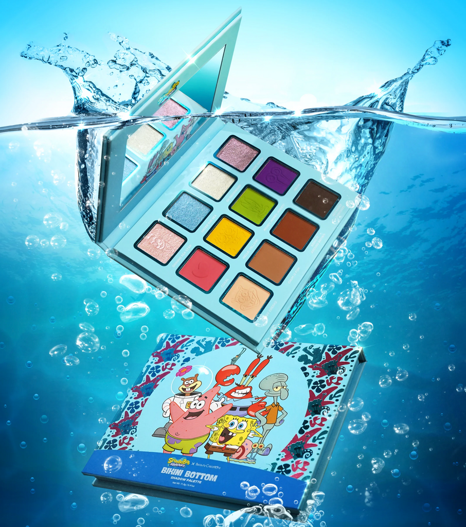 Beauty Creations x Bob Esponja - Paleta de Sombra "Bikini Bottom"