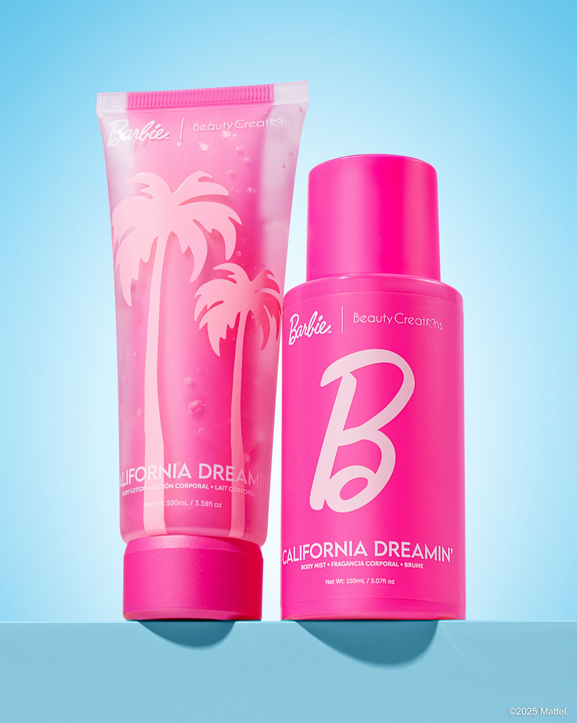 Beauty Creations X Barbie - "California Dreamin' " Set De Locion Y Fragancia