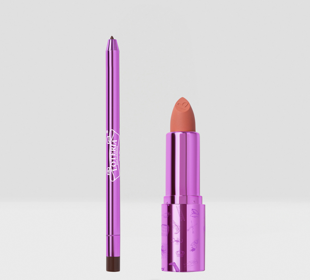 LOTERÍA DON CLEMENTE®️ LIPSTICK & LIP LINER DUO