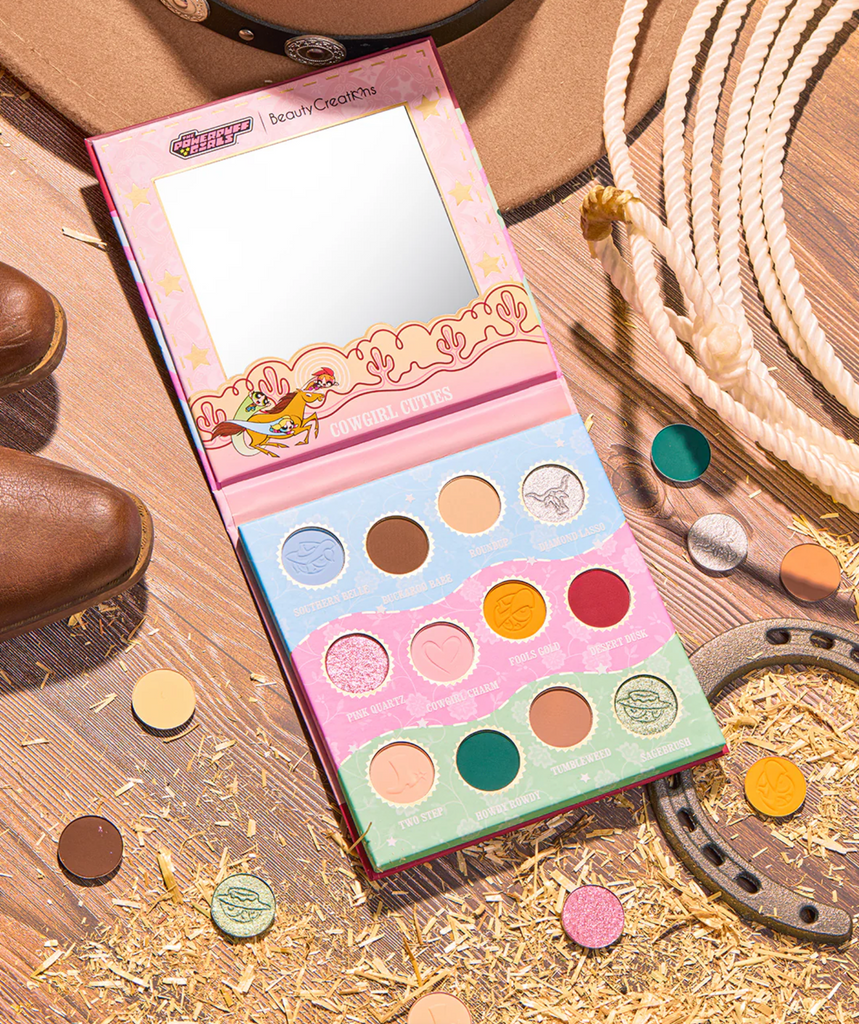 Beauty Creations x Las Chicas Super Poderosas "Cowgirl Cuties" - Paleta De Sombras