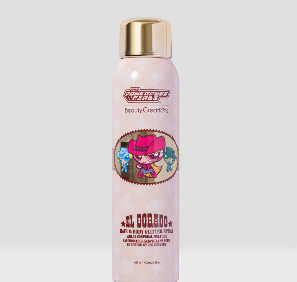 Beauty Creations x Las Chicas Super Poderosas - "El Dorado" Glitter Para El Cabello & Cuerpo