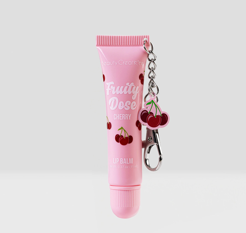 Juego de trío de bálsamos labiales con llavero Fruity Dose