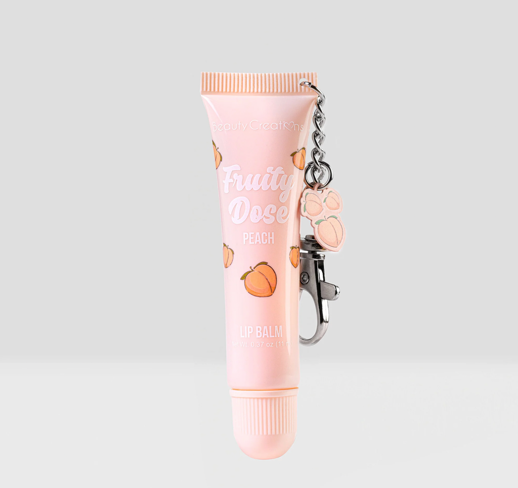 Juego de trío de bálsamos labiales con llavero Fruity Dose
