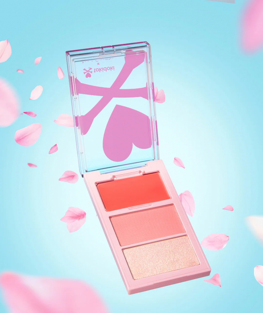 Beauty Creations x Tokidoki - Peach Blossom Trio De Rubor