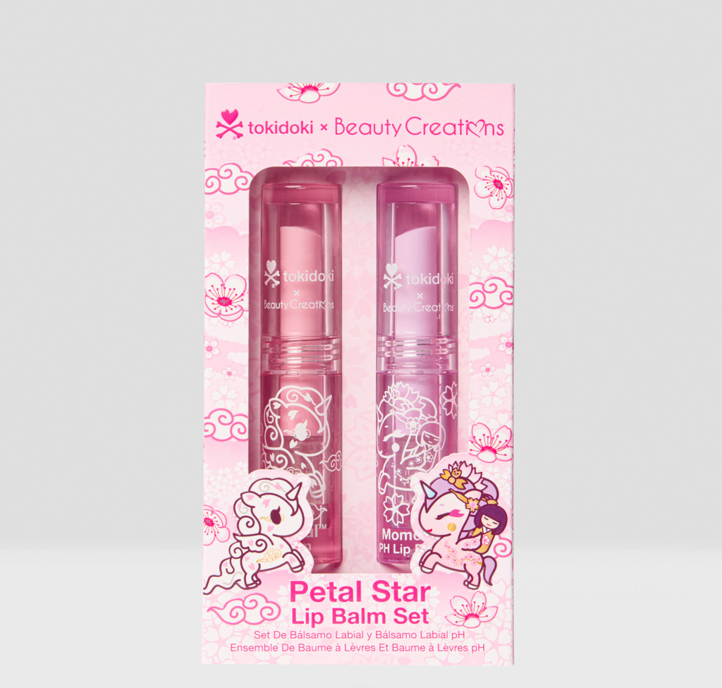 Beauty Creations x Tokidoki - Petal Star Set Balsamo Labial
