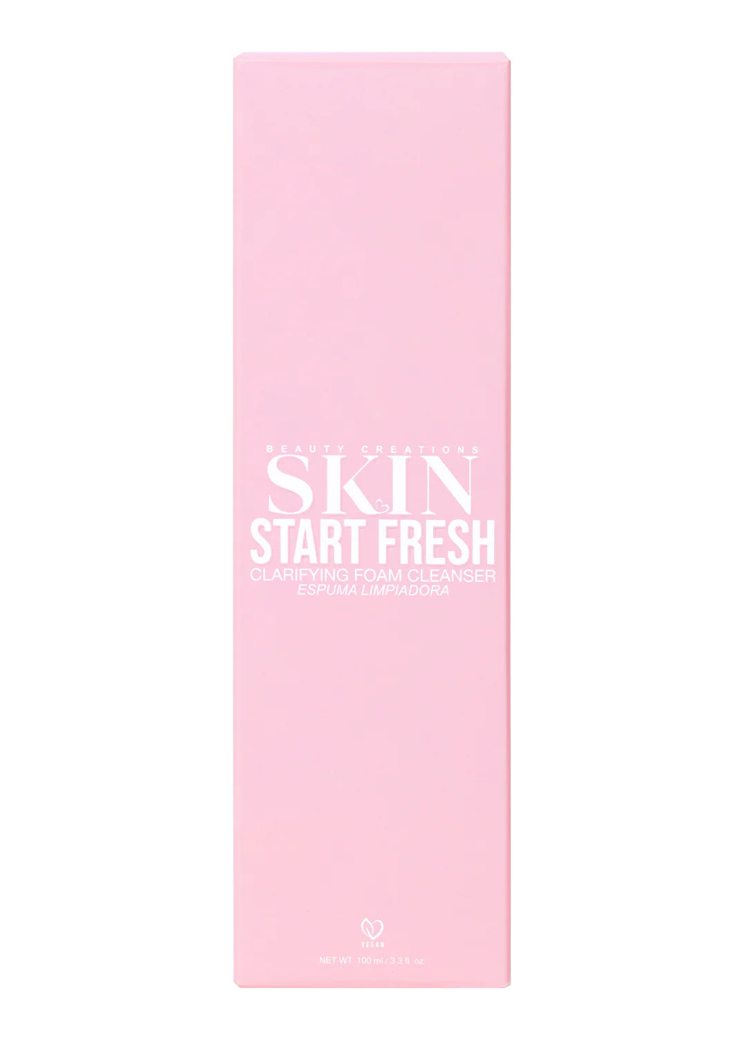 Espuma limpiadora clarificante start fresh | Beauty Creations