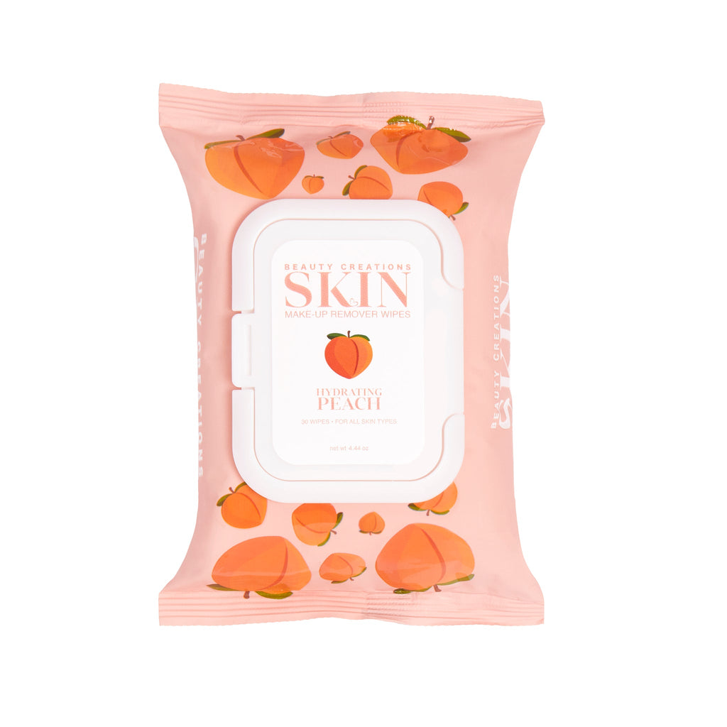 Beauty Creations - Peach Make up remover wipes