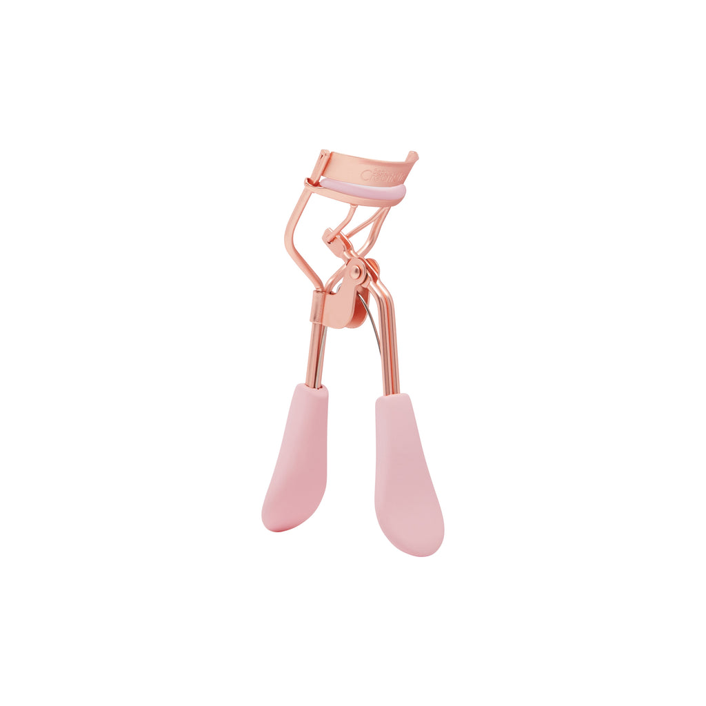 Light Pink Eyelash Curler and Tweezer Set