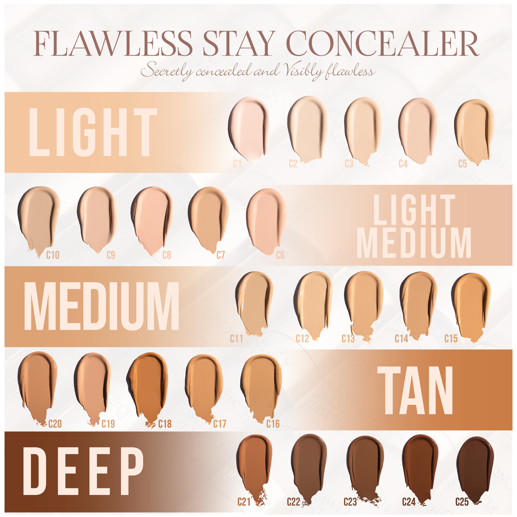 Beauty Creations - Flawless Stay Concealer PR Briefcase