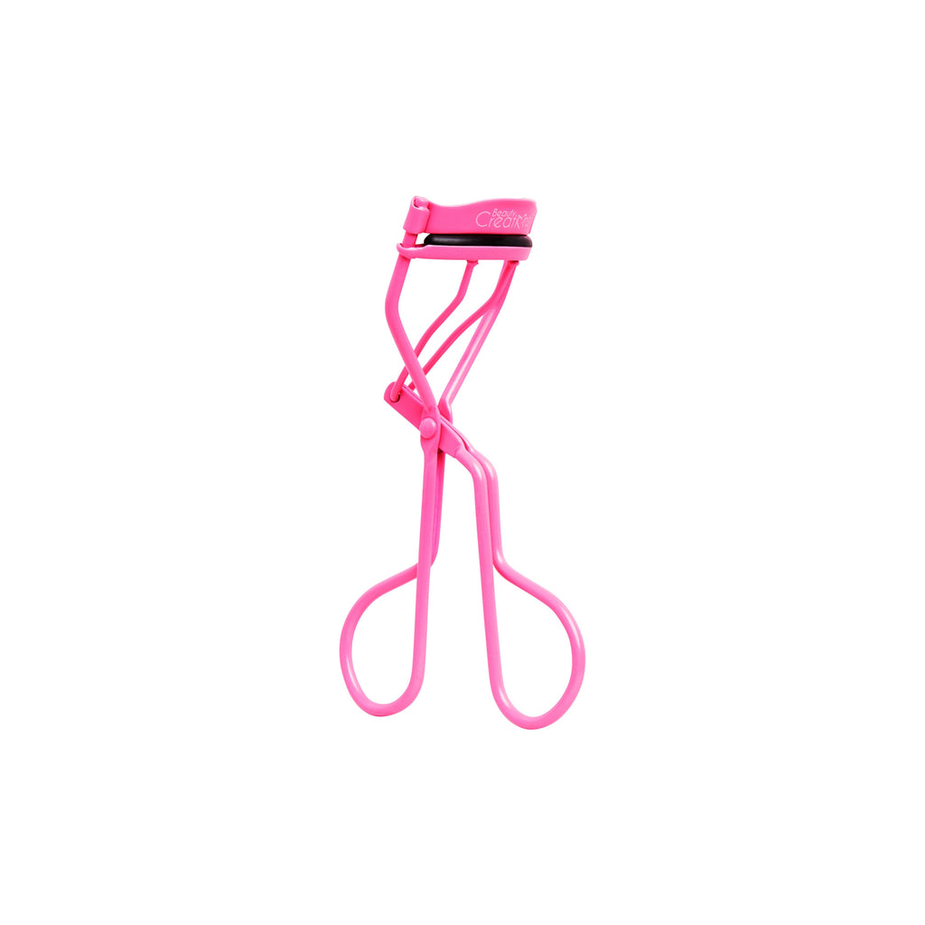 Beauty Creations - Hot Pink Eyelash Curler and Tweezer Set