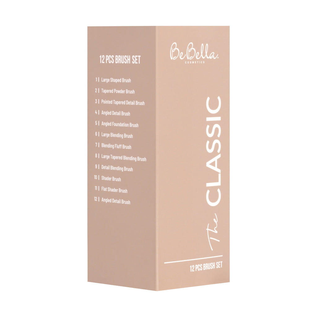 Bebella - The Classics 12 pc Travel Brush Set